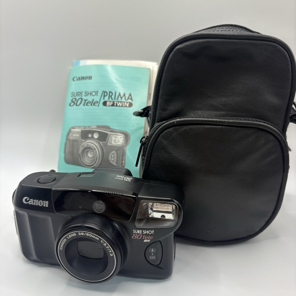 CANON Autoboy BF80 SURE SHOT 80 TELE PRIMA BF TWIN Point & Shoot Film Camera